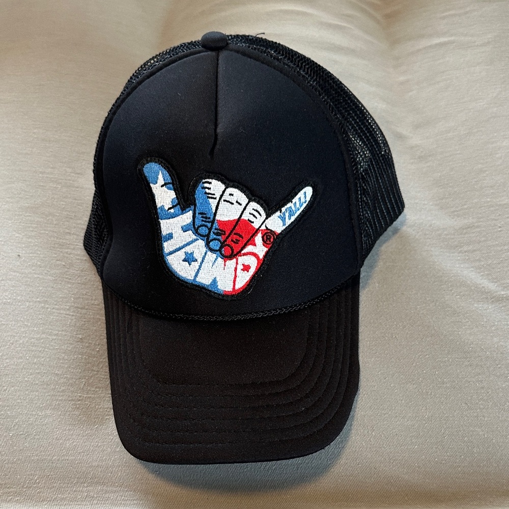 OTTO Black Mesh Trucker Hat